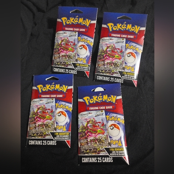 pokemon card unopened packs TCG: Authentic Factory Sealed Booster Pack (Includes Mystery Bundle - V/VMAX 1 in 3 And 12 New Pokmon Live Pokmon auction event involves